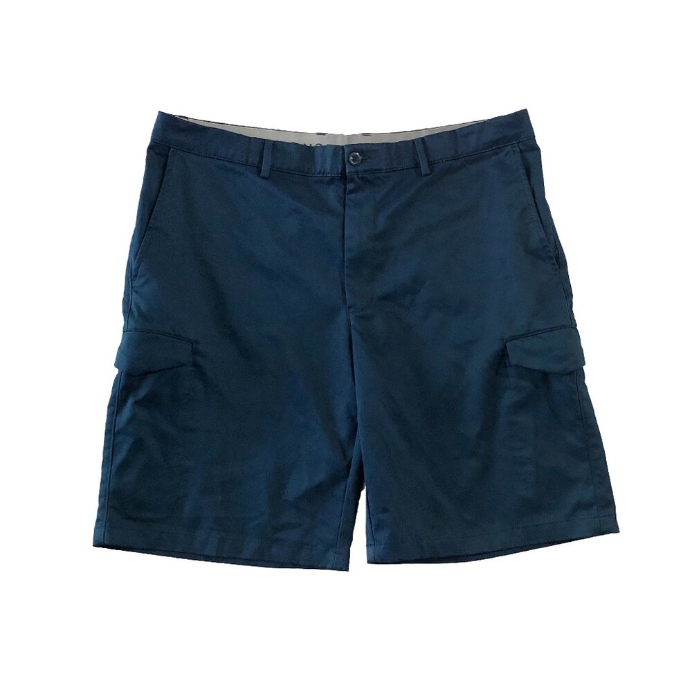 Greg Norman For Tasso Elba Mens Navy Size 38 Cargo Shorts